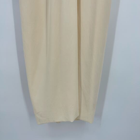 Deme by Gabriella | Pearl Gown in Off White Malai Lycra Strapless Corset Maxi XL - Picture 14 of 16